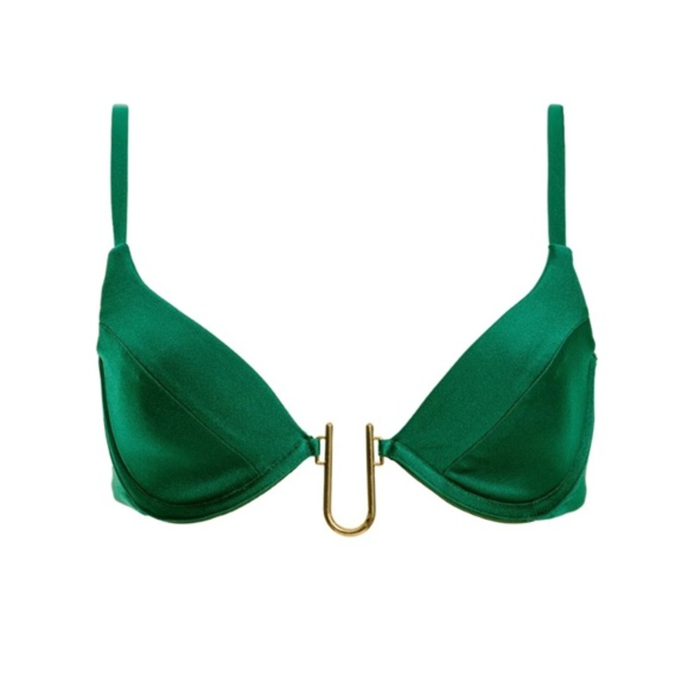 Emerald Green Women's Swim Top
